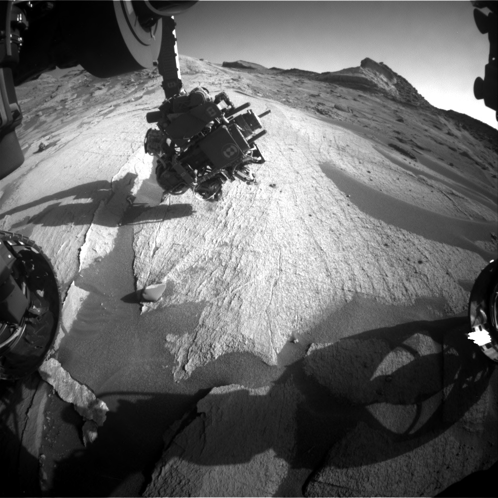 Today's Curiosity Mars Rover Image